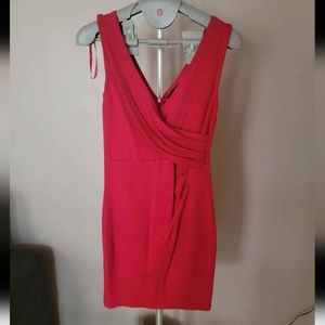 Red mini dress from Le Château